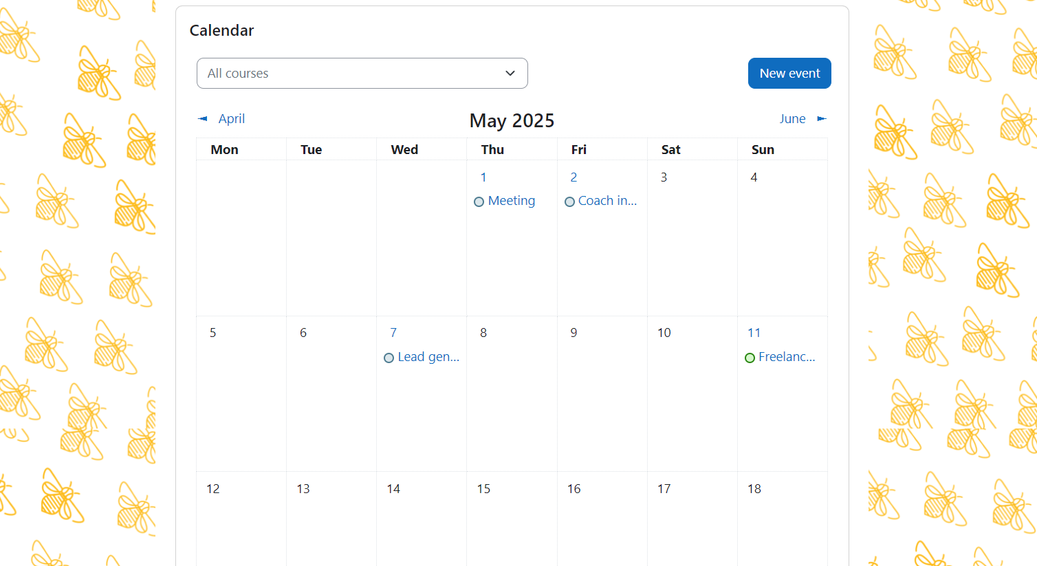 Calendar